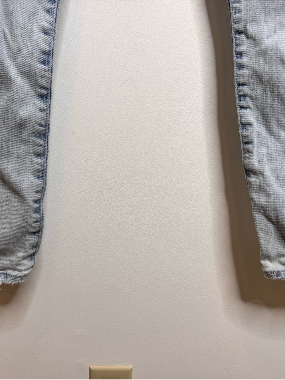Anthropologie Light Blue Button-Fly Boyfriend Jeans - Picture 3 of 5